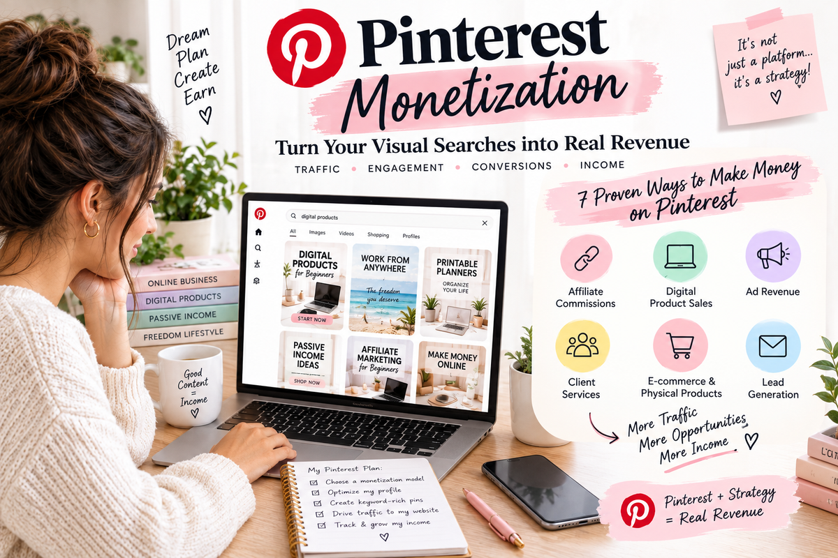 How to Make Money on Pinterest in 2026: A Beginner’s Guide