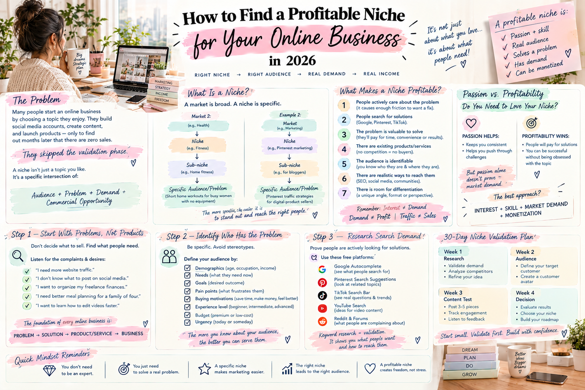 How to Find a Profitable Niche for Your Online Business in 2026